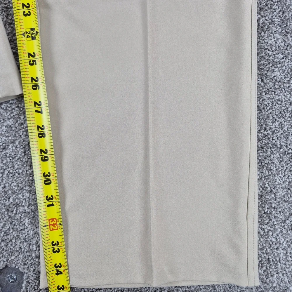 FootJoy Golf Pants‎ Mens 36x34 Tan Flat Front Performance Stretch Athletic